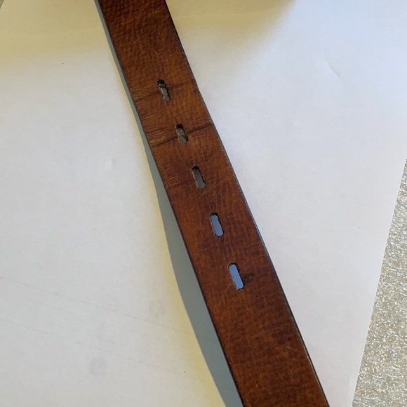 Ben Sherman Men's Brown Leather Belt 38 - Picture 6 of 9